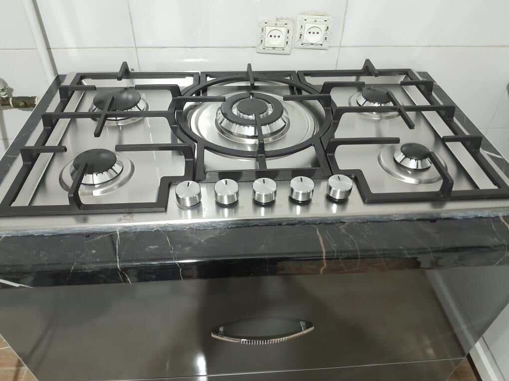 اجاق گاز صفحه ای استیل نو مناسب جهیزیه|اجاق گاز و لوازم برقی پخت‌وپز|رودبار, |دیوار