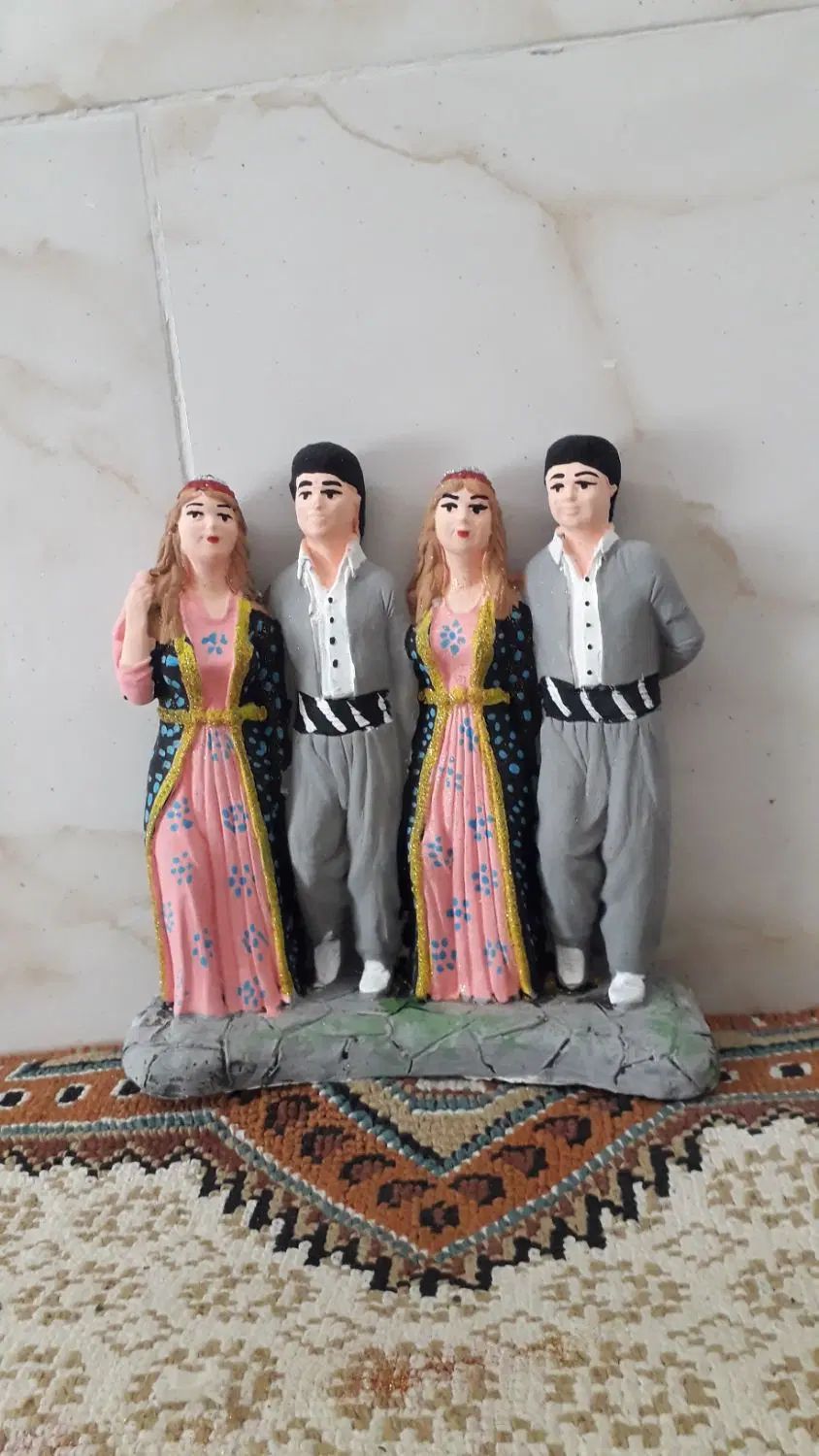 مجسمه های زیبای کردستان سوقاتی ماندگار|مجسمه، تندیس، ماکت|بانه, |دیوار