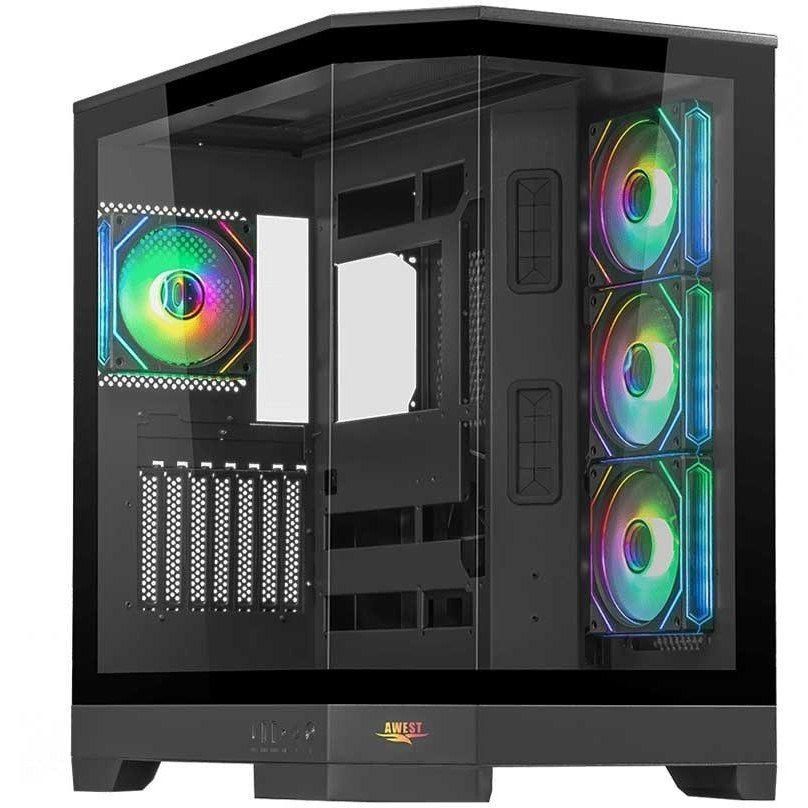 کیس گیمینگ اوست AWEST GT-AQ1-MB|قطعات و لوازم جانبی رایانه|اصفهان, خلجا|دیوار