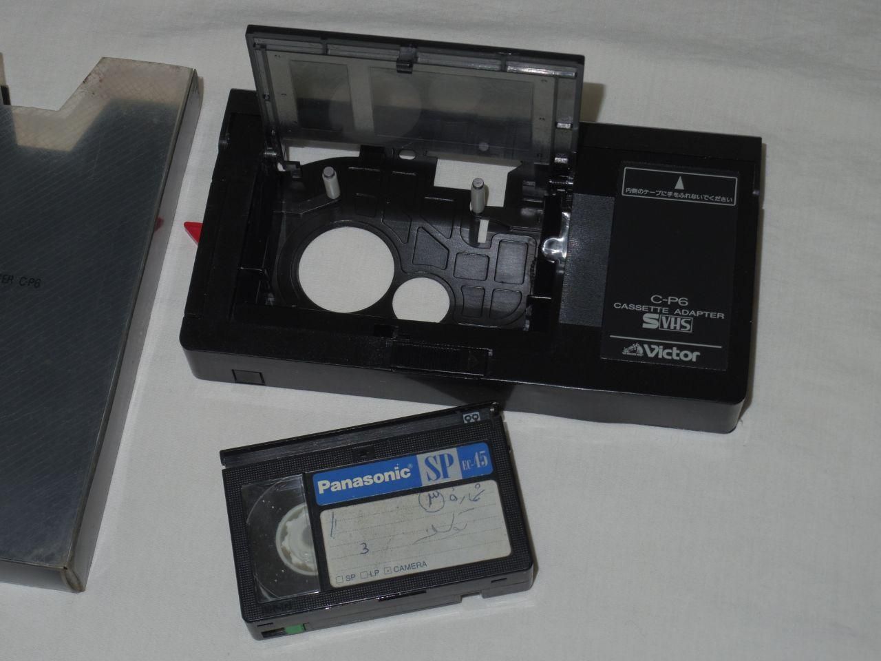 آداپتور تبدیل فیلم VHS-C|پخش‌کننده DVD و ویدیو|تهران, گمرک|دیوار