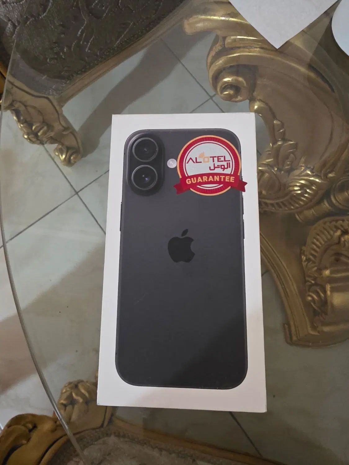 ایفون ۱۶ iphone مشکی با گارانتی شرکتی رجیستر ۱۲۸|موبایل|تهران, ارم|دیوار