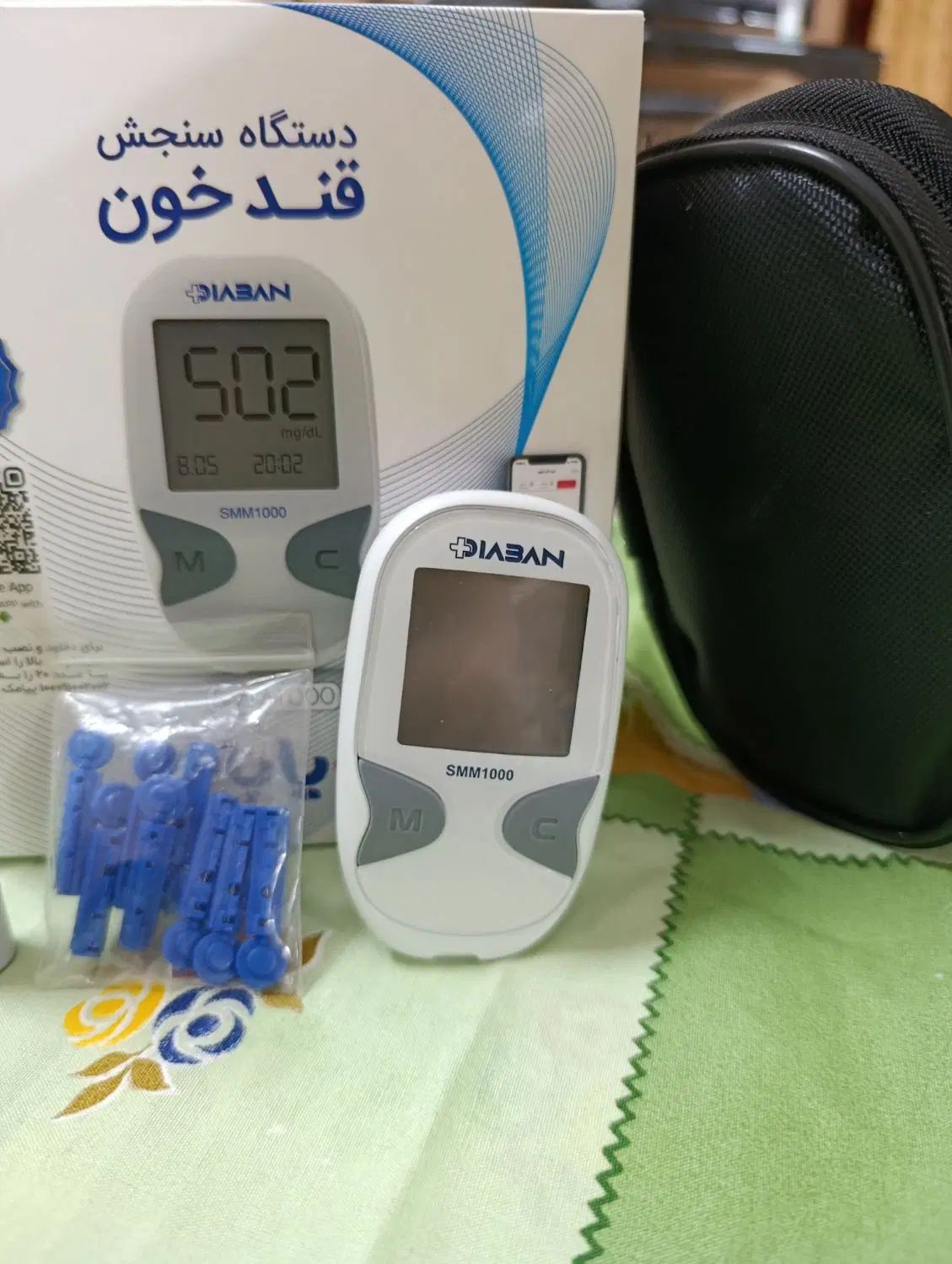 دستگاه قند خون دیابان نو با جعبه|آرایشی، بهداشتی، درمانی|مشهد, گلبرگ شمالی|دیوار
