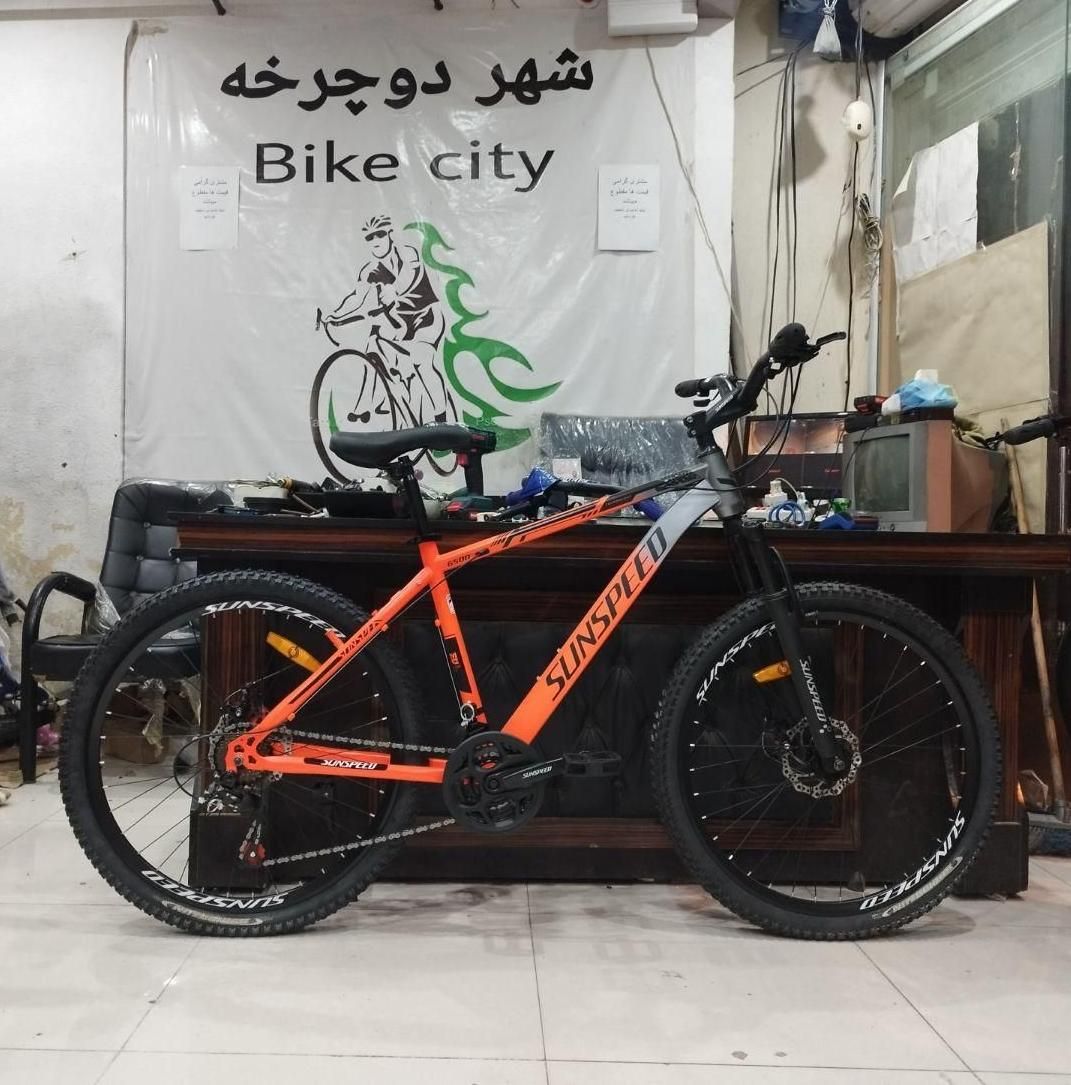 دوچرخه27.5مارک سان اسپید21 دنده کلاجی شیمانو،دیسکی|دوچرخه، اسکیت، اسکوتر|ایلام, |دیوار