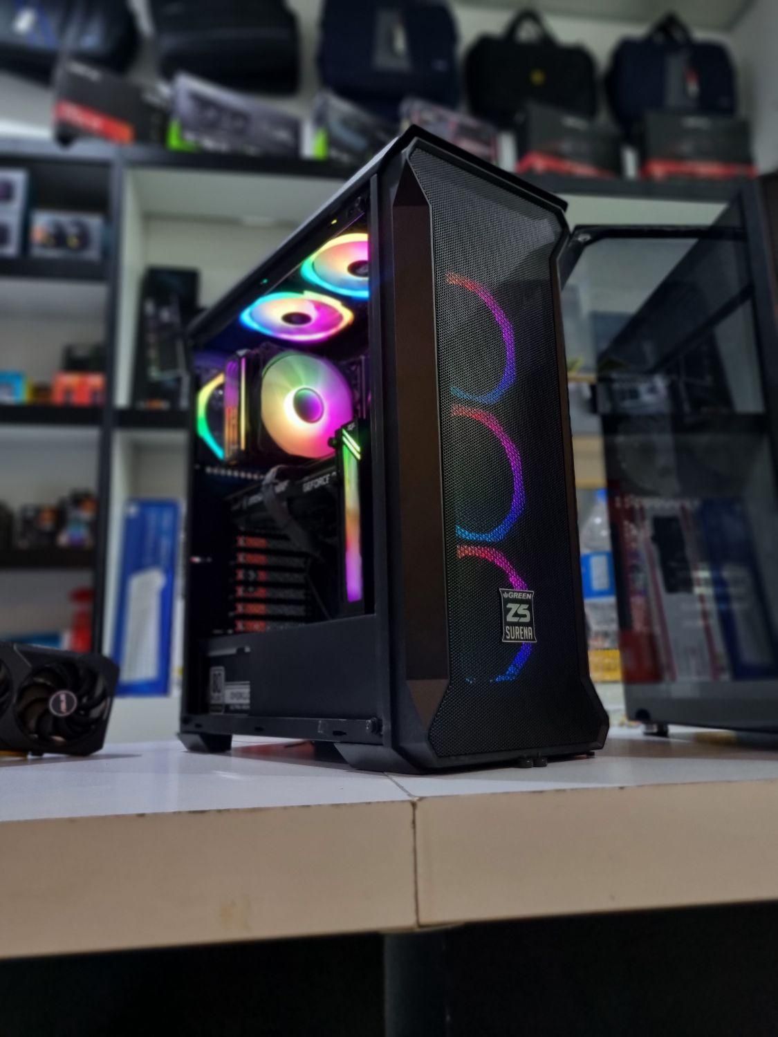 کامپیوتر گیمینگ حرفه ای / نسل ۱۳ / گرافیگ RTX5060|رایانه رومیزی|گرگان, |دیوار