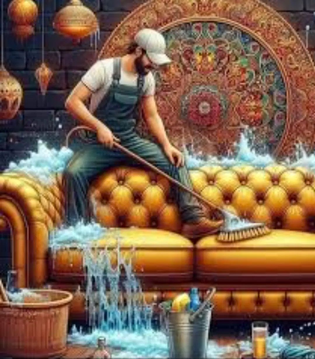 مبل شویی لوکس  (شستشو مبلمان تخصصی۶۵٪تخفیف ویژه|خدمات نظافت|اصفهان, شهید رجایی|دیوار
