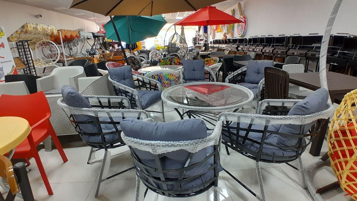 مبل باغ مبلمان باغی فلزی co2|مبلمان خانگی و میز عسلی|چهارباغ, |دیوار