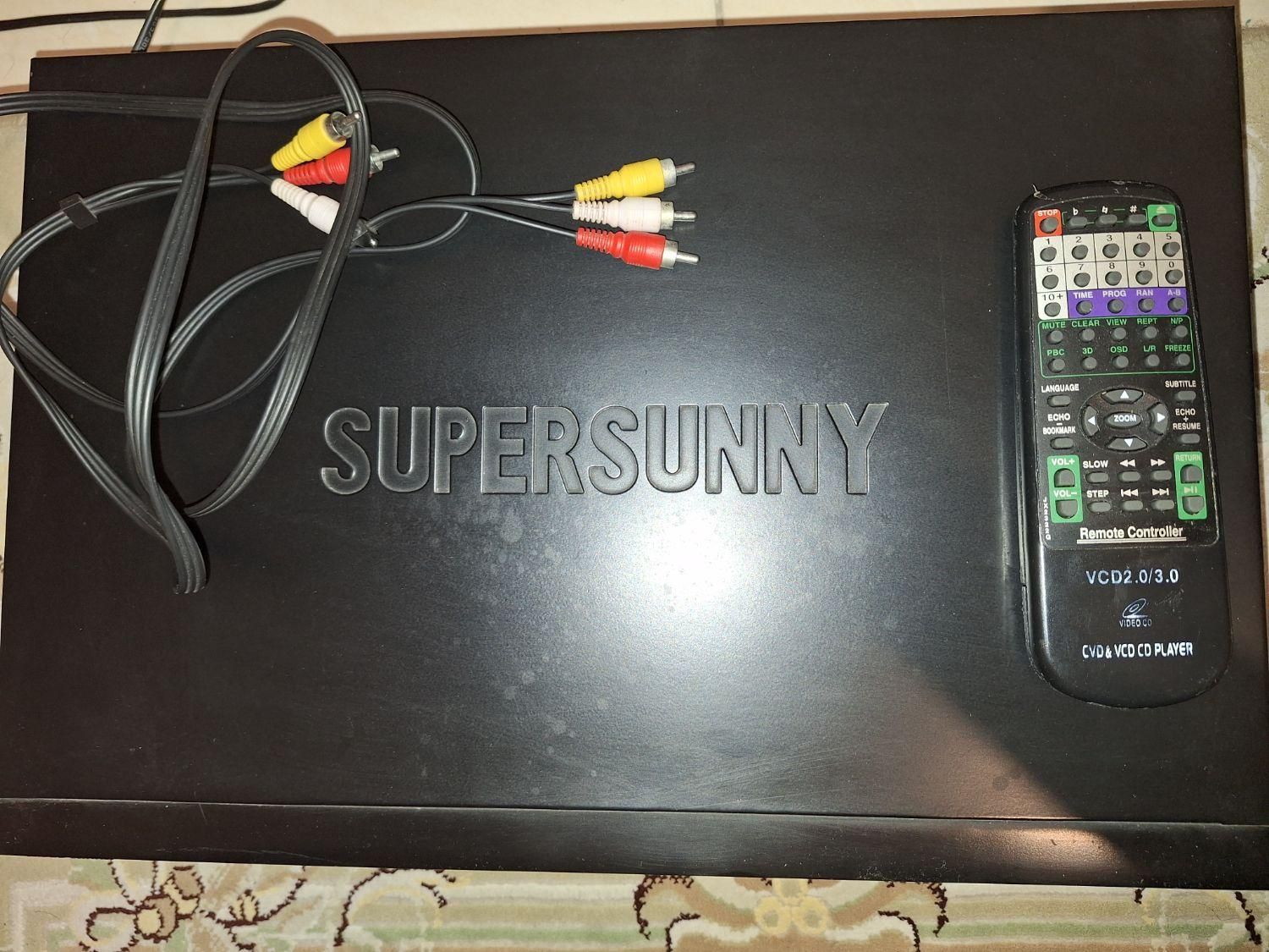 ویدئو سی‌دی کارکرده  SUPERSUNNY|پخش‌کننده DVD و ویدیو|تهران, مرزداران|دیوار