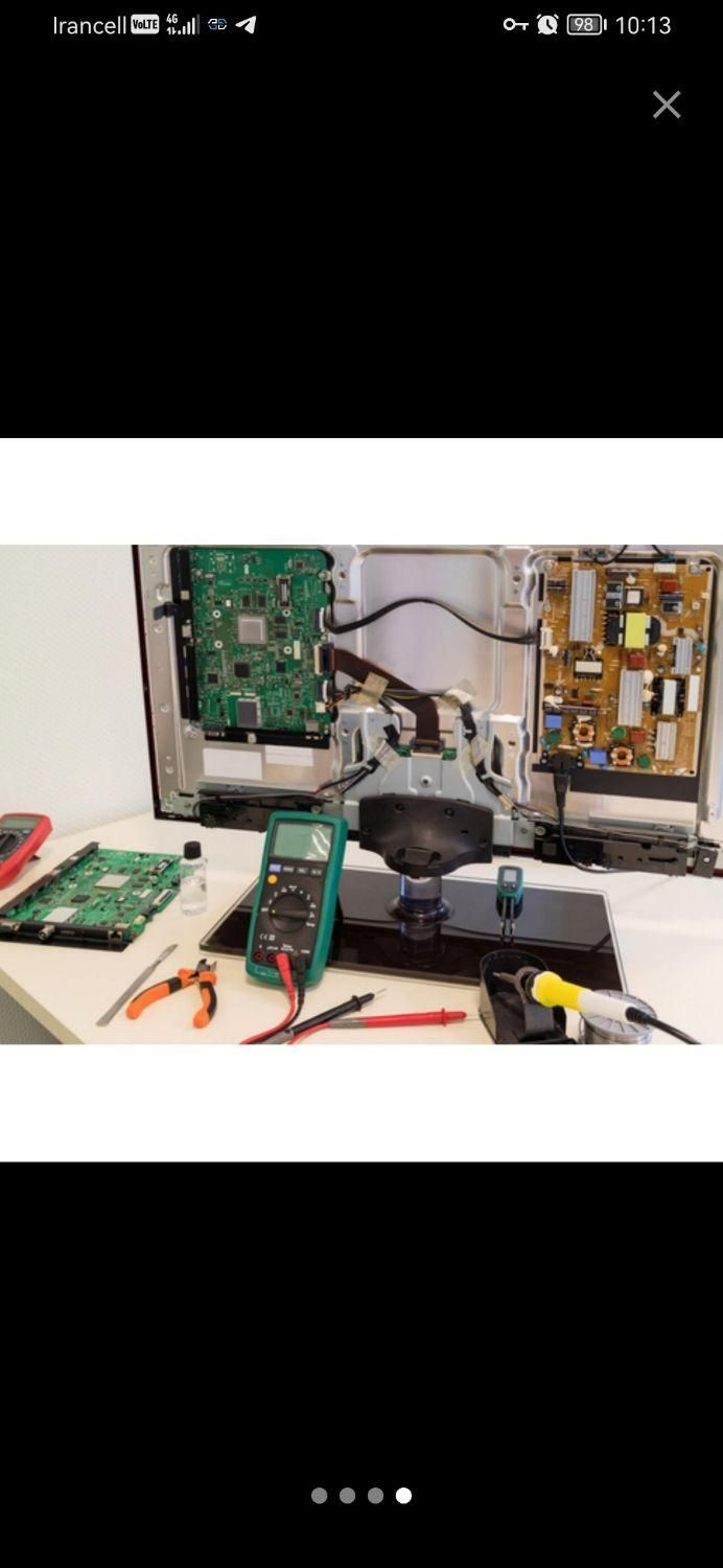 تعمیر تخصصی تلویزیون با 10 سال تجربه|خدمات پیشه و مهارت|شهریار, شهریار|دیوار