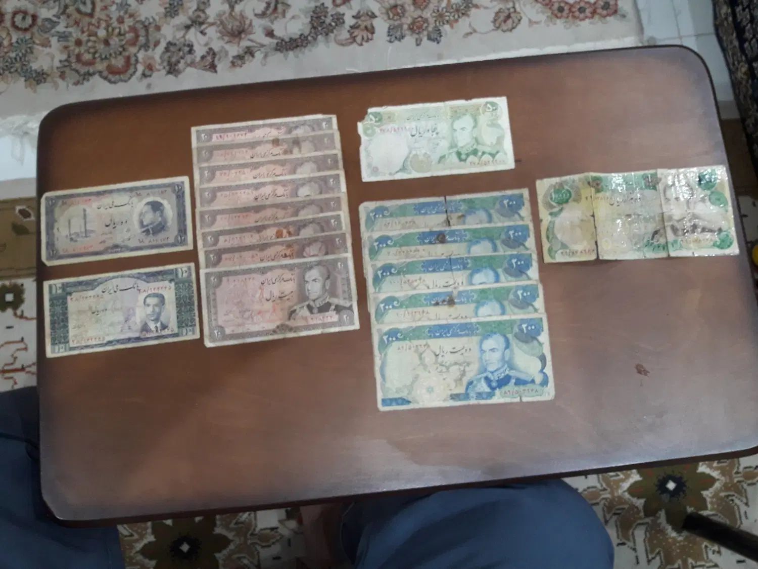 ست اسکناس های شاهنشاهی|کلکسیون سکه، تمبر، اسکناس|مشهد, شریف|دیوار