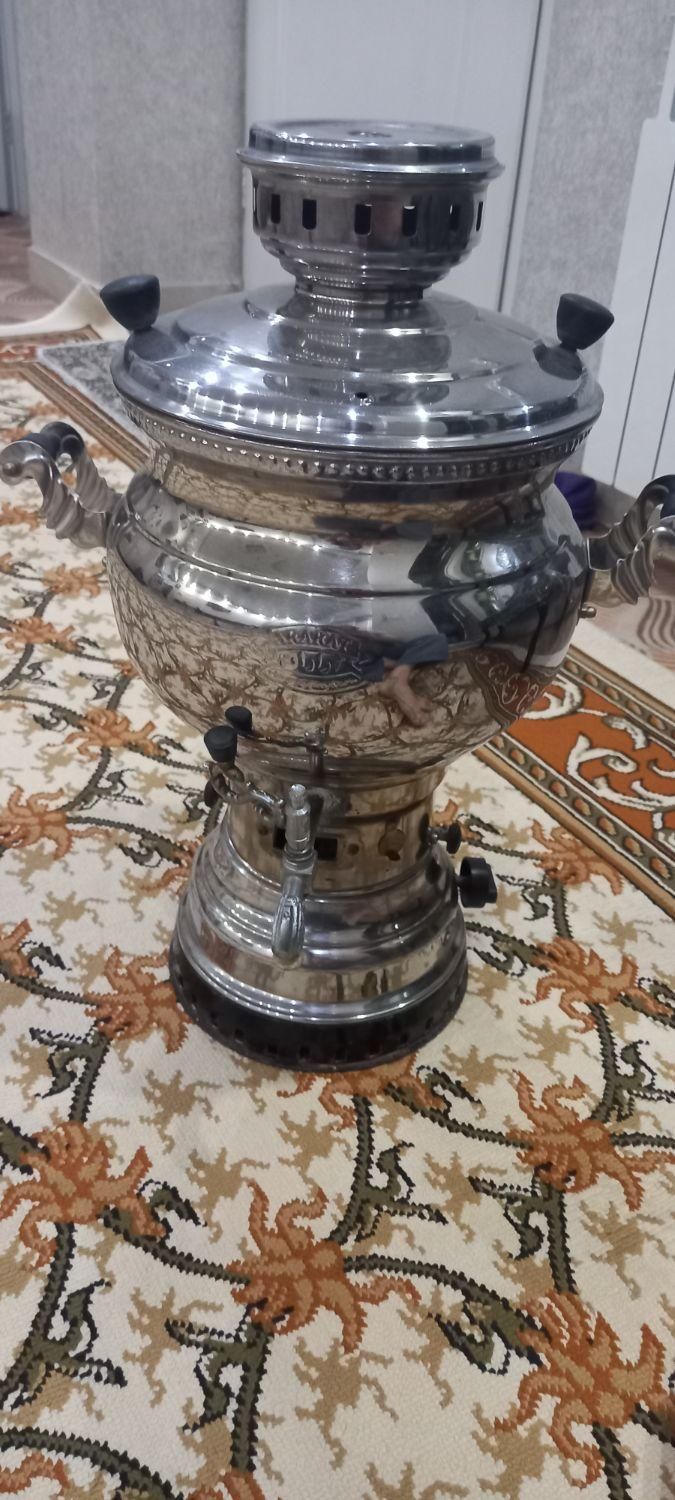 سماور گازی کارکرده.۱۰لیتری|سماور، چای‌ساز، قهوه‌ساز|نسیم‌شهر, |دیوار