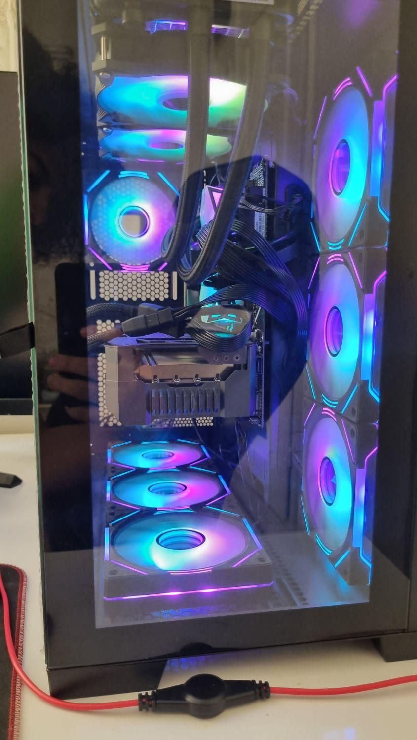 کیس گیمینگ رندرینگ 4070ti و 13600kf کاملا نو|رایانه رومیزی|تهران, جی|دیوار