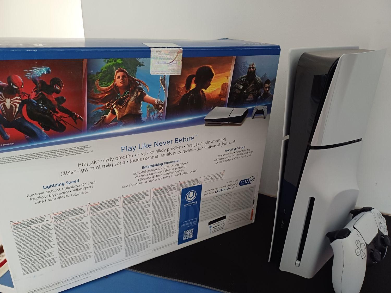 ps5 slim 1t|کنسول، بازی ویدئویی و آنلاین|قزوین, |دیوار