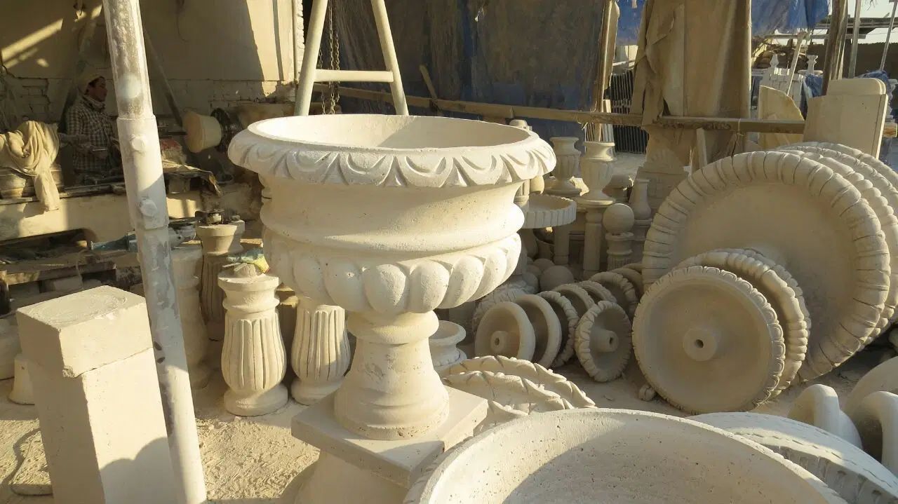 پایه آیفن سنگی گلدان سنگی صراحی سنگی نصب|صنایع دستی و سایر لوازم تزئینی|تهران, کیانشهر|دیوار