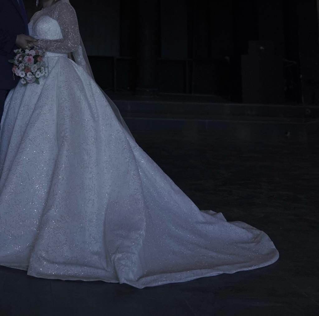 لباس عروس پارچه ترک|لباس|تهران, دروس|دیوار