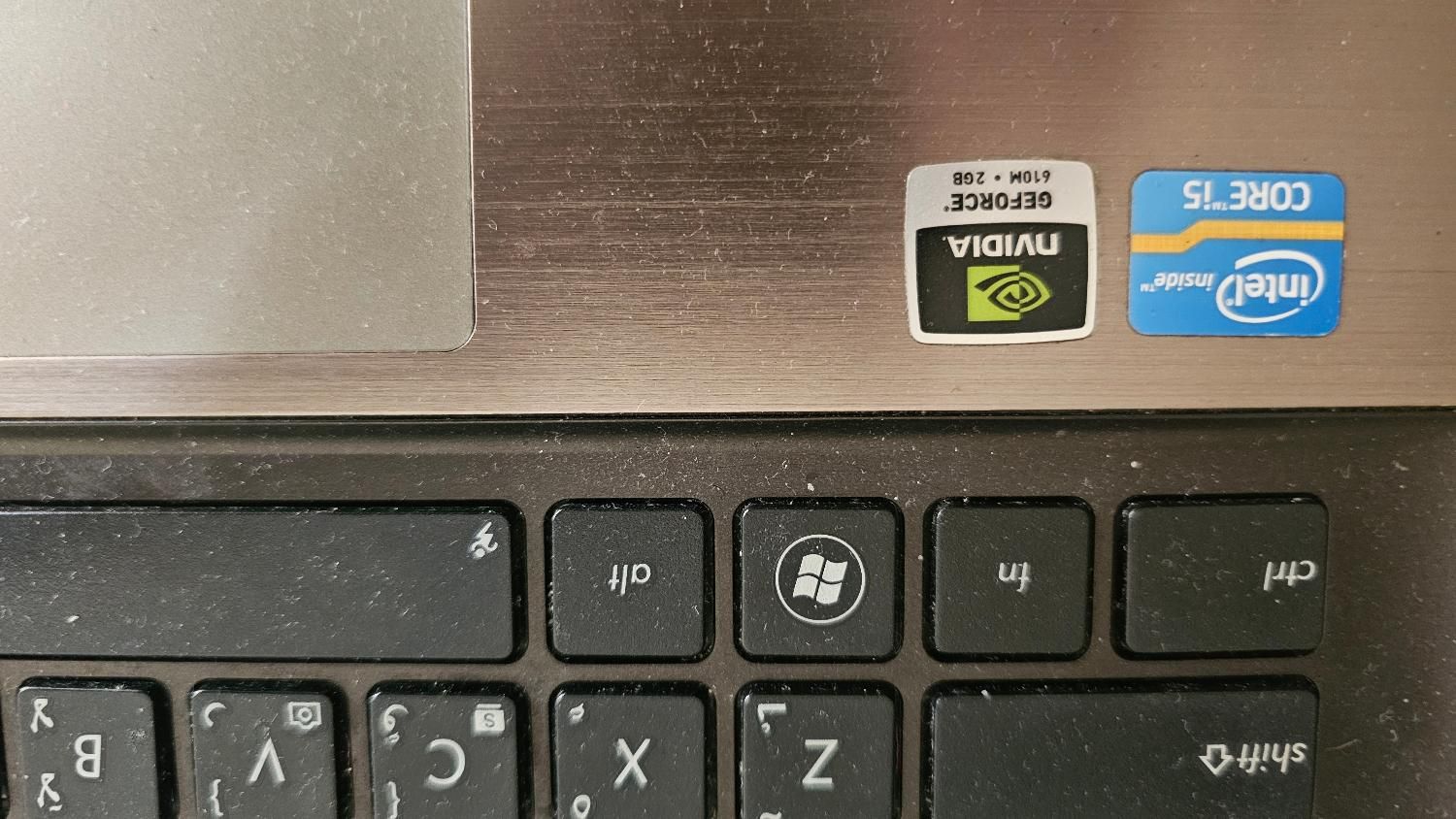 لپ تاپ ASUS K55V|رایانه همراه|شیراز, تلخ داش|دیوار