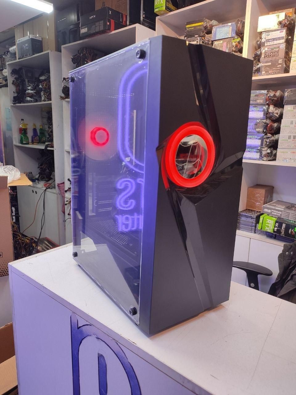 کیس اقتصادی گیمینگ با گرافیک 8G|رایانه رومیزی|تهران, میدان ولیعصر|دیوار