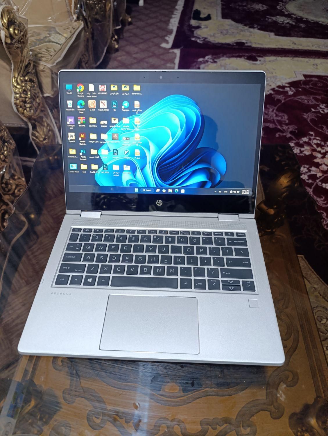 لپتاپ hp pro book435 g7 360|رایانه همراه|دهلران, |دیوار