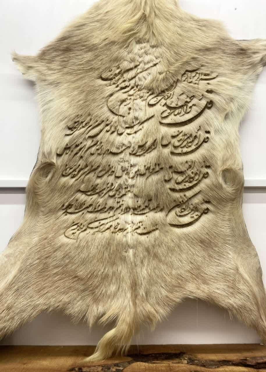 فروش ویژه پوست بز و بره|صنایع دستی و سایر لوازم تزئینی|قم, آذر (نکویی)|دیوار