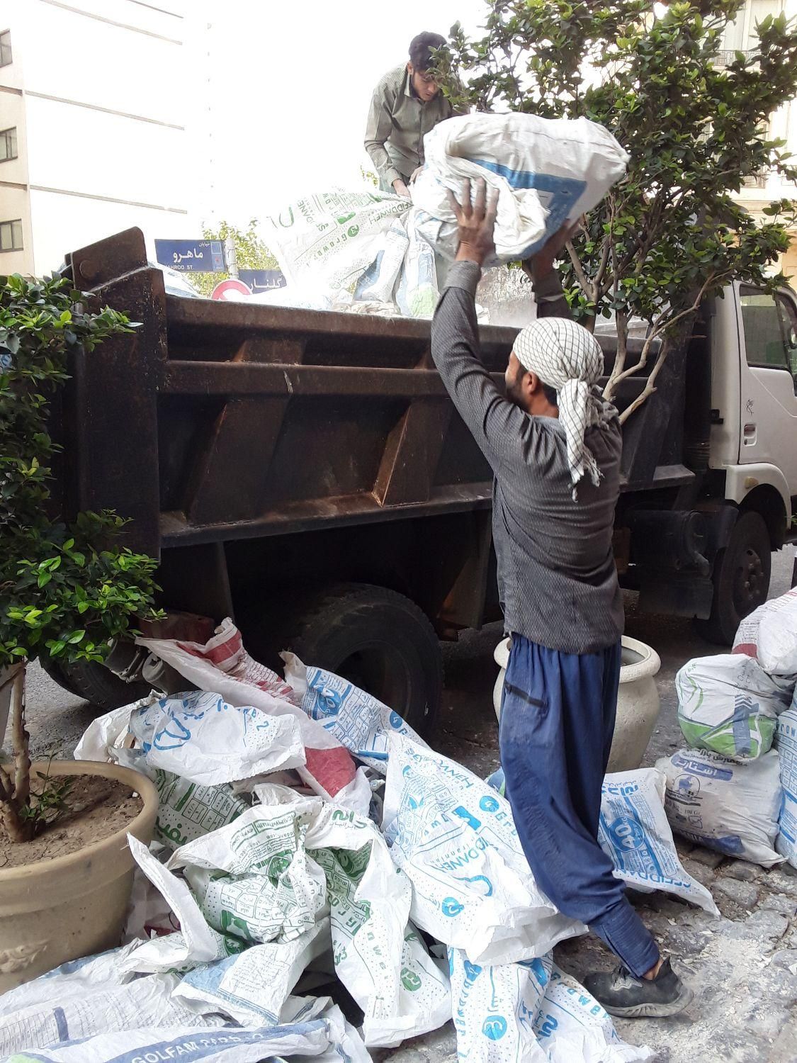 حمل نخاله با بادسان و خاور|خدمات حمل و نقل|تهران, پاسداران|دیوار