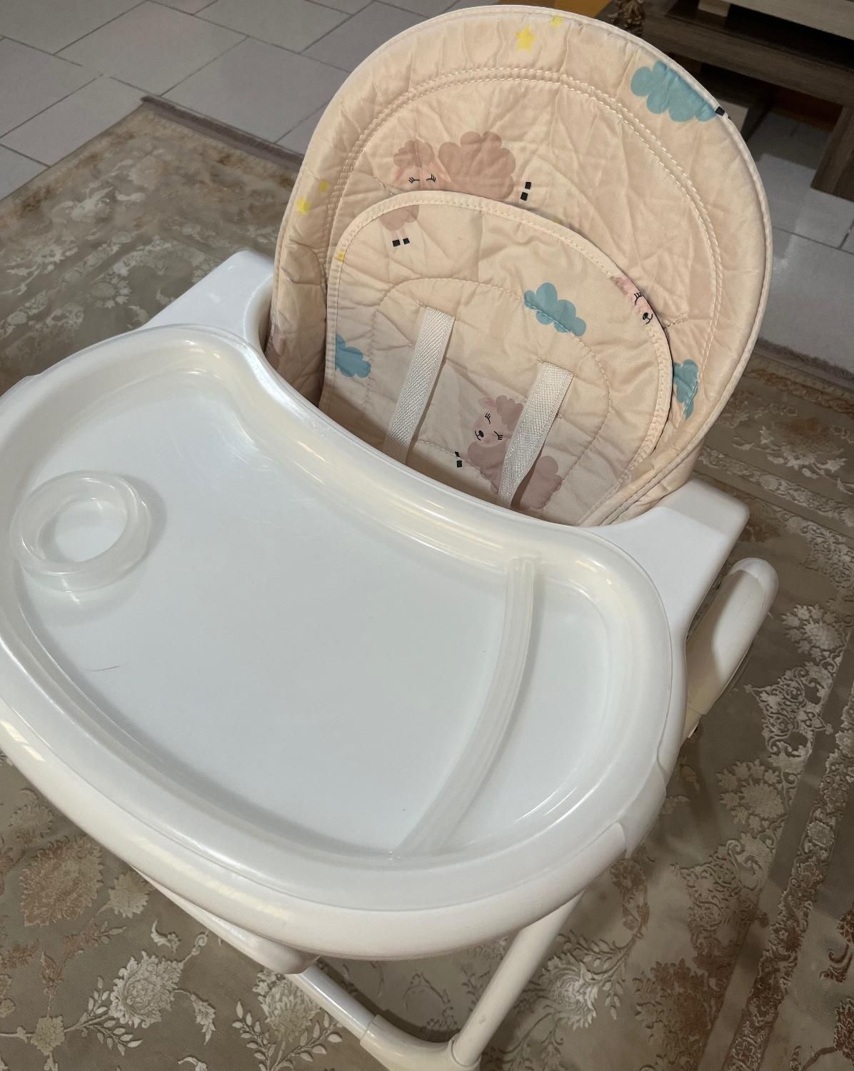 صندلی غذای کودک هپی بی بی|تخت و صندلی بچه|آستانه اشرفیه, |دیوار