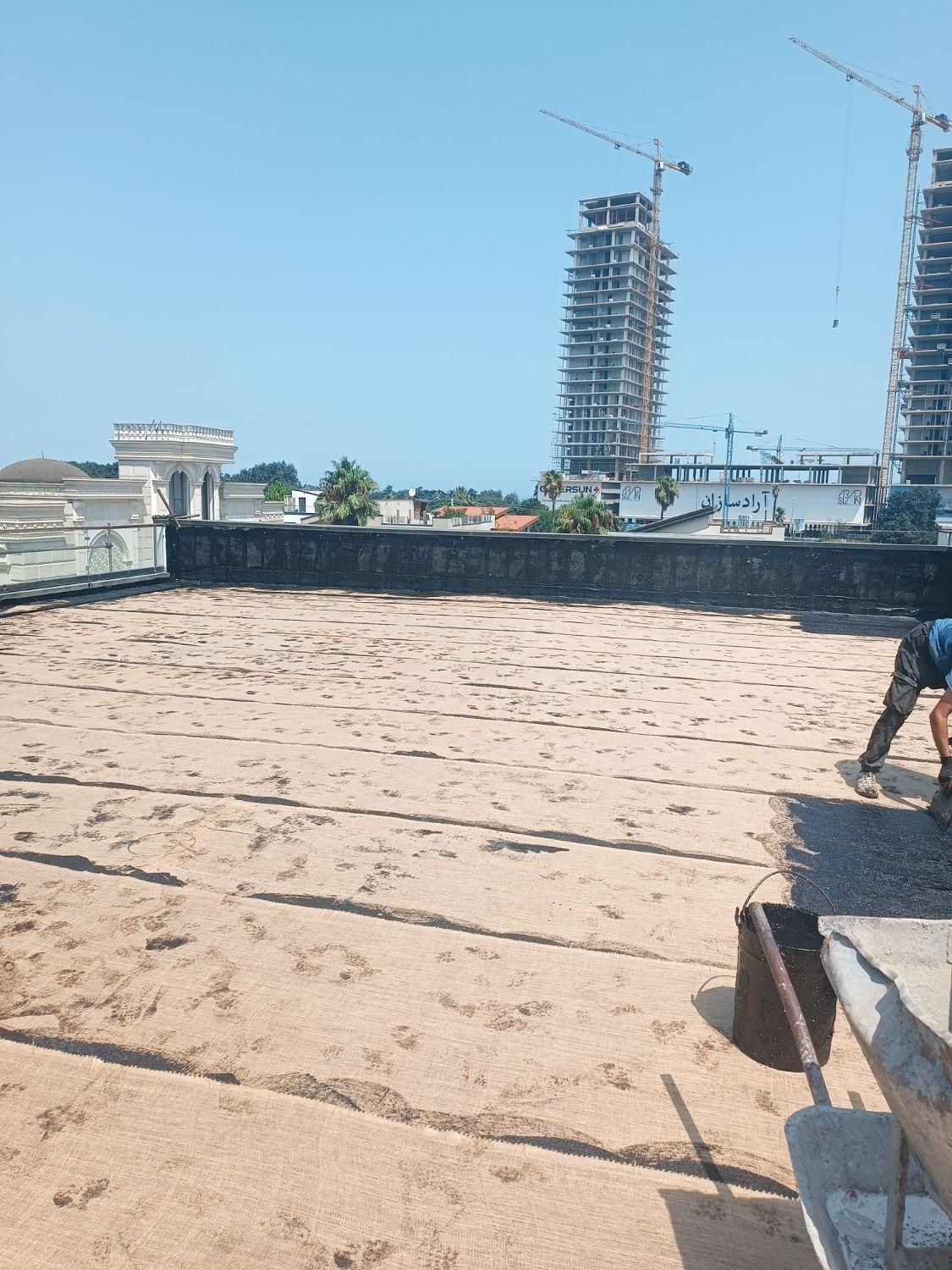 ایزوگام قیرگونی آسفالت حتی یکمتر|خدمات پیشه و مهارت|نوشهر, |دیوار