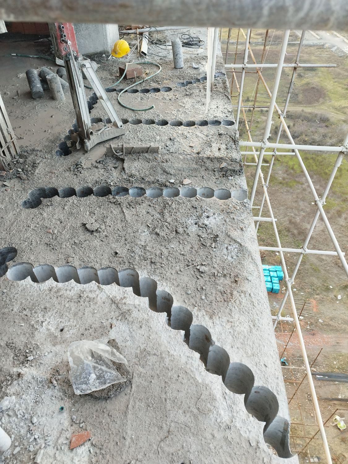 کرگیری و کاشت میلگرد /تاسیسات/برش بتن تخریب|خدمات پیشه و مهارت|تهران, زعفرانیه|دیوار