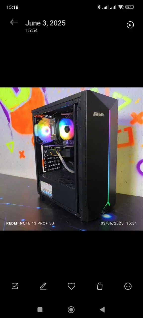 سیستم گیمینگ RX580 8GB + i3-10100F|رایانه رومیزی|تهران, فلسطین (میدان انقلاب)|دیوار