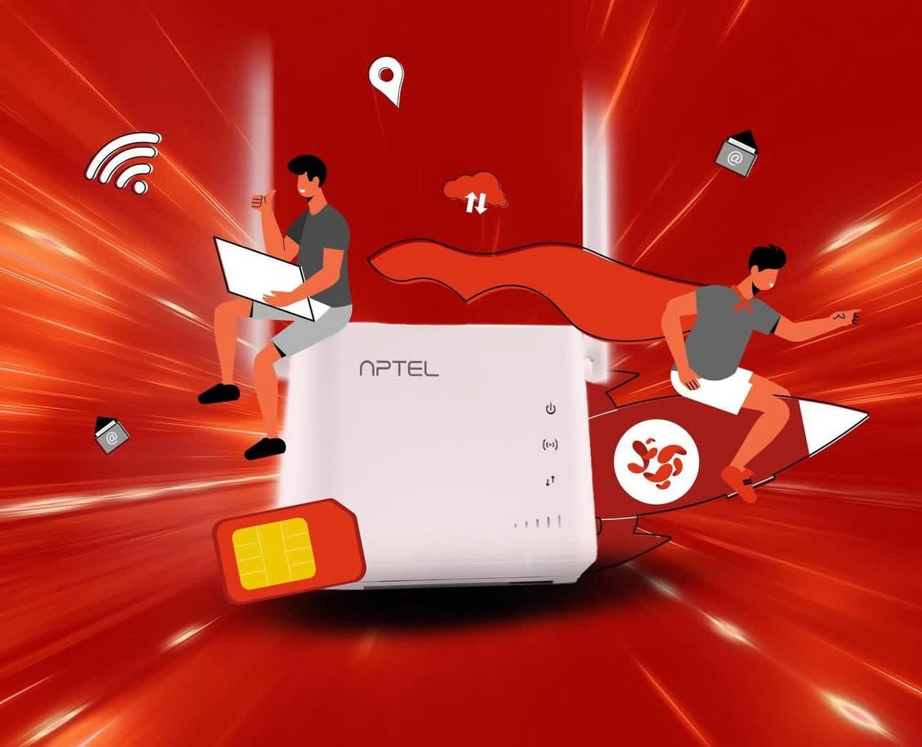 مودم آپتل|مودم و تجهیزات شبکه|ملارد, |دیوار