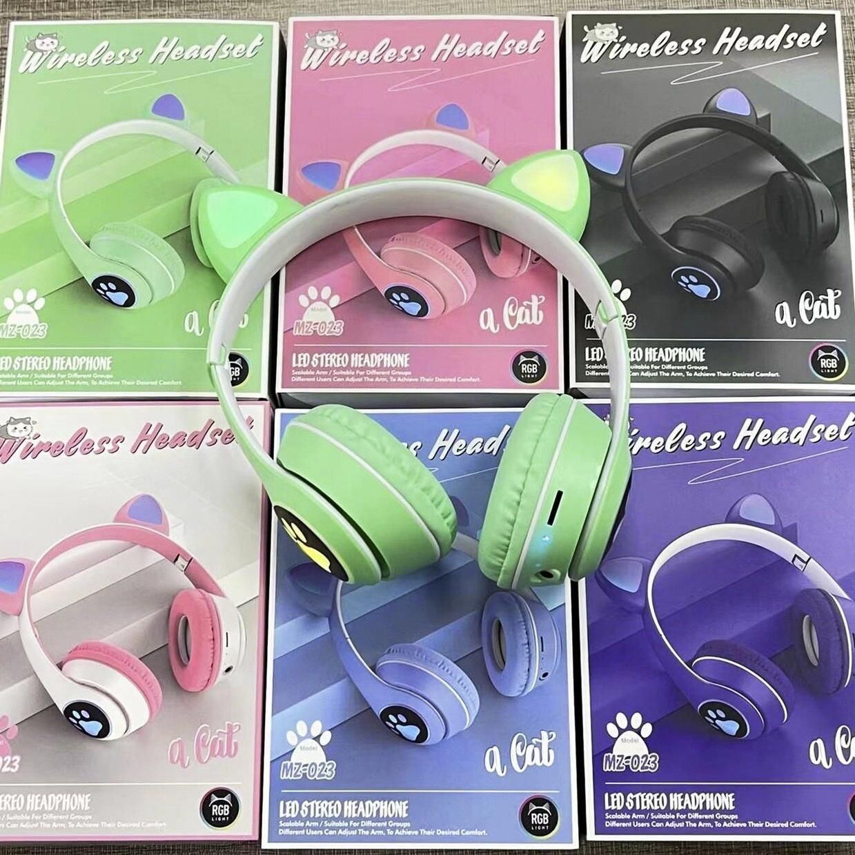 هدفون گربه ای چراغدار جنس درجه یک|لوازم جانبی موبایل و تبلت|زنجان, |دیوار