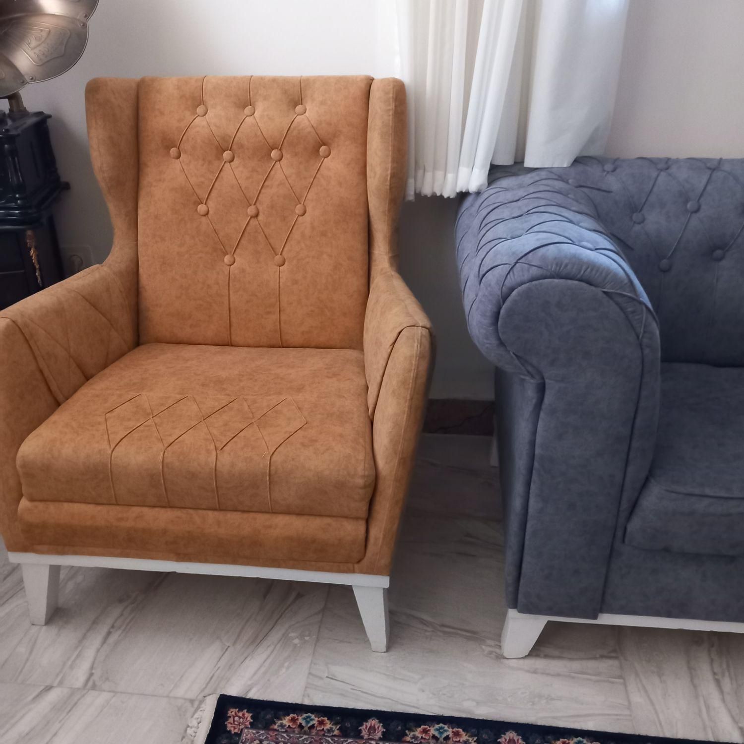 مبل ۴نفره|مبلمان خانگی و میز عسلی|سنندج, |دیوار