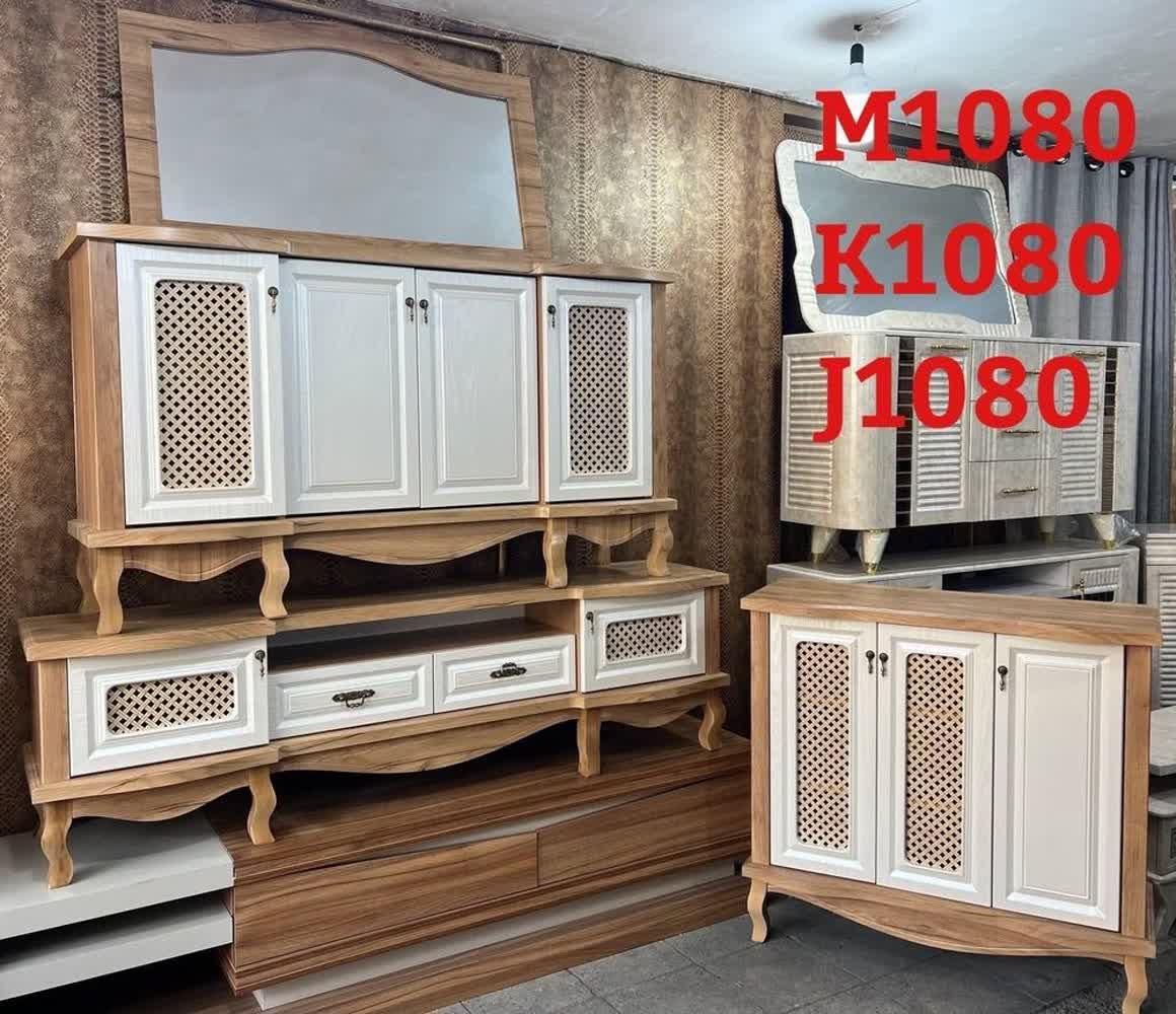 ست سه تیکه و چهار تیکه|بوفه، ویترین، کنسول|قم, قلعه کامکار|دیوار