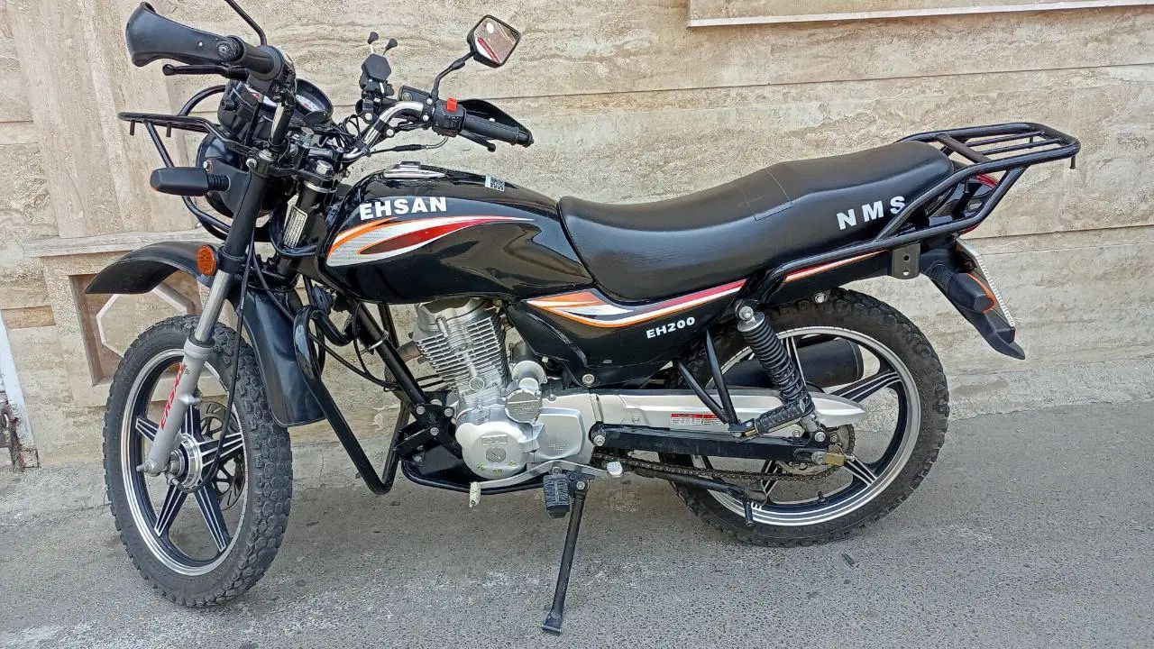 موتورسیکلتِ شکاری احسان 200cc|موتورسیکلت|فومن, |دیوار