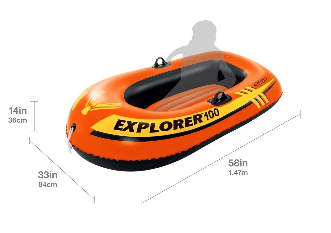 قایق بادی اینتکس Explorer 100|غواصی و ورزش‌های آبی|تهران, یوسف‌آباد|دیوار