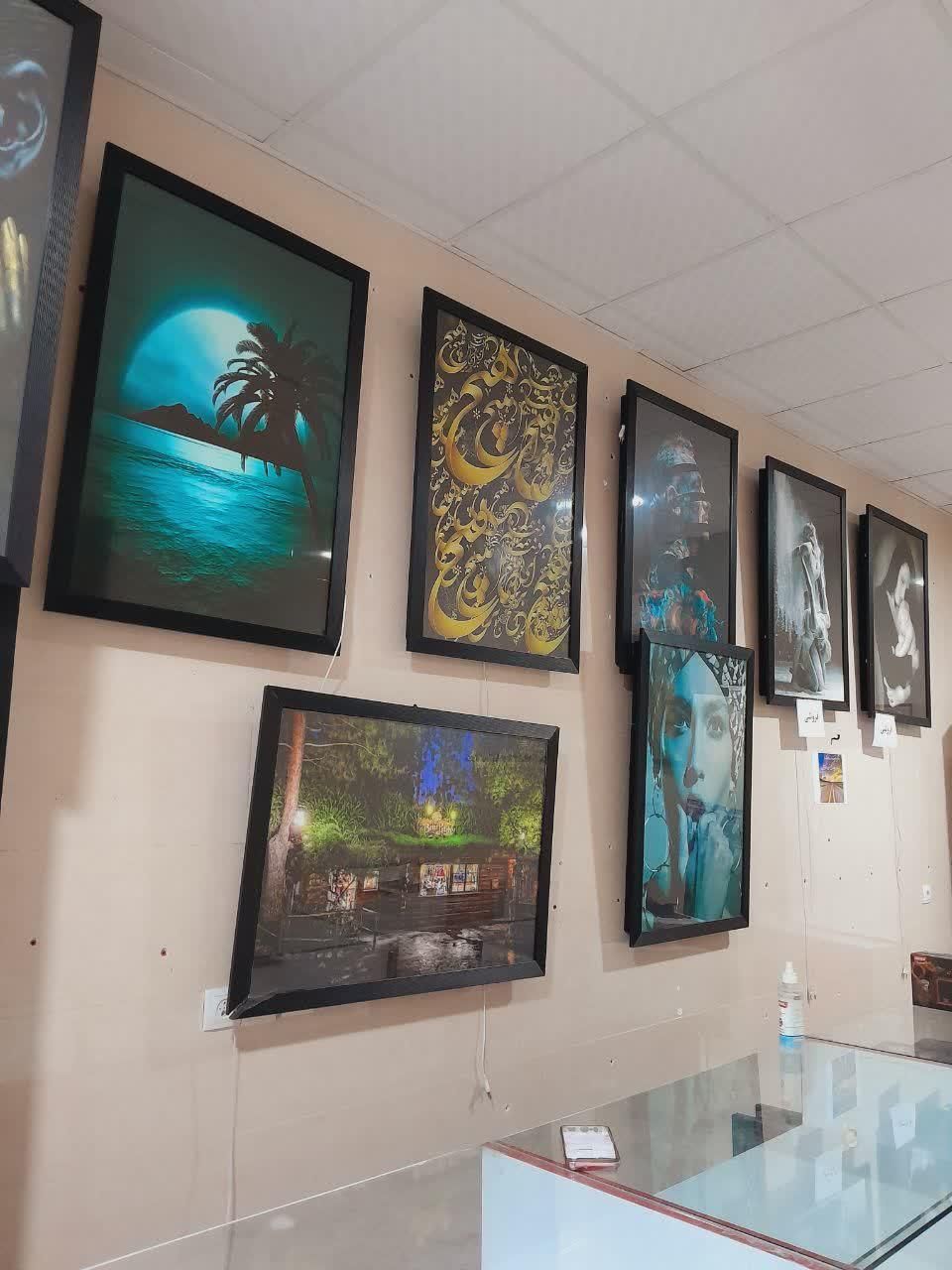 تابلو شب نما|تابلو، نقاشی، عکس|بندر کنگان, |دیوار