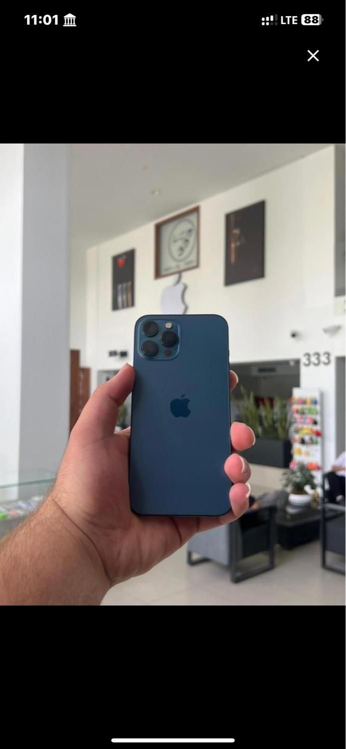 اپل iPhone 12 Pro Max با حافظهٔ ۲۵۶ گیگابایت|موبایل|قدس, |دیوار