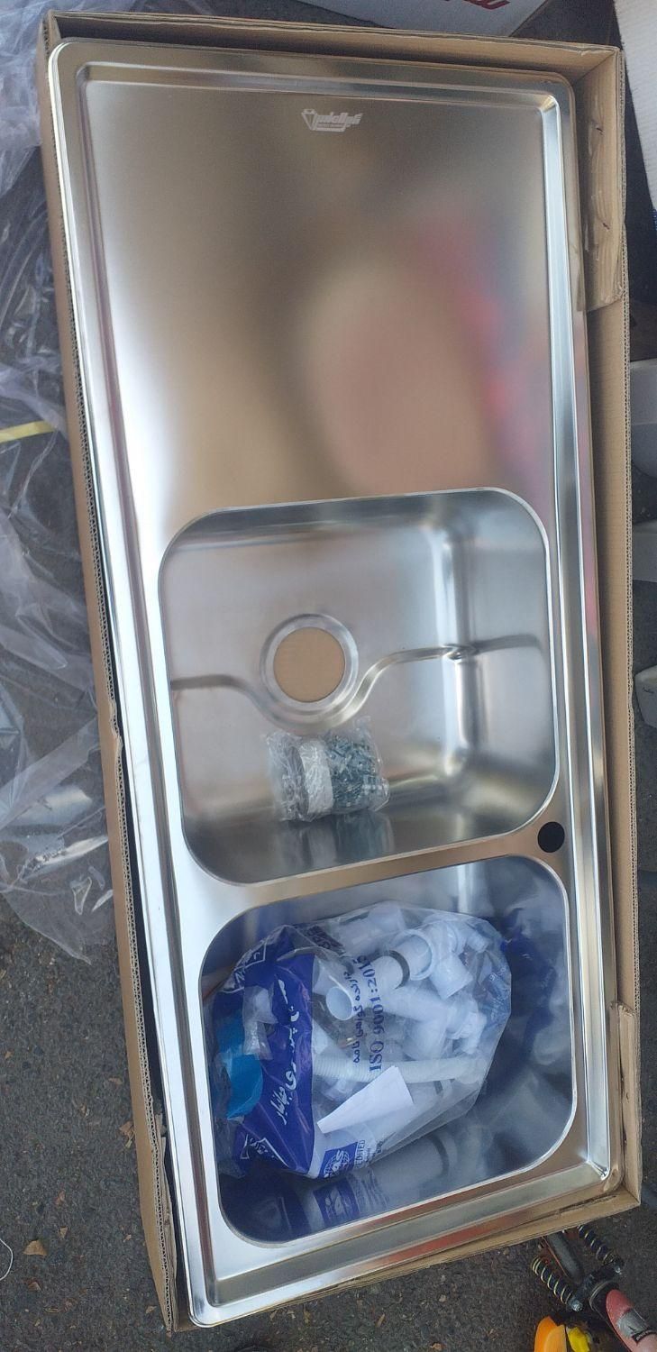 سینک  (گالن ورق و دَرین )|مصالح و تجهیزات ساختمان|ارومیه, |دیوار