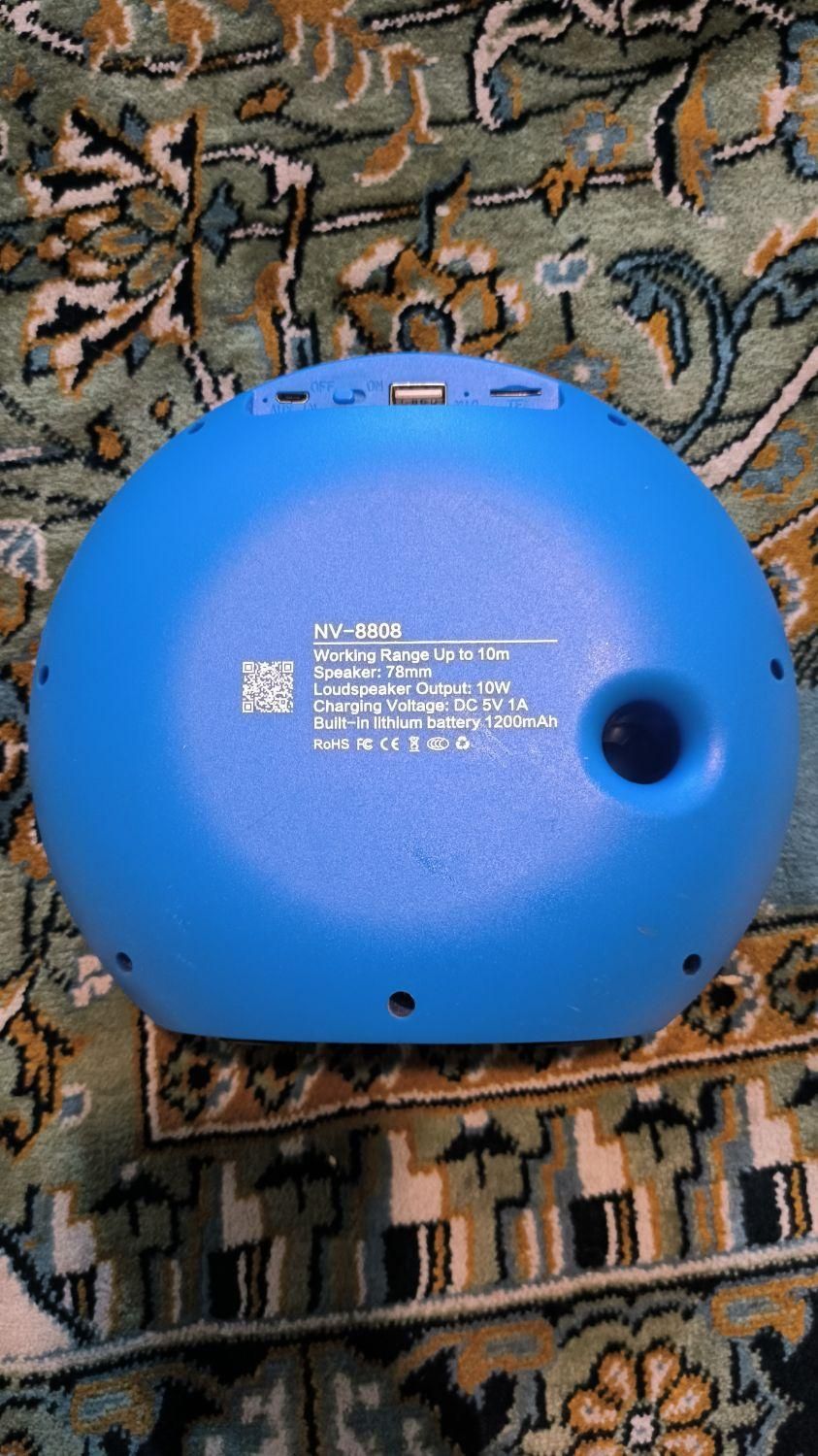 اسپیکر بلوتوثی برند NEWVEW مدل NV-8808|پخش‌کننده همراه|رشت, پیرکلاچای|دیوار