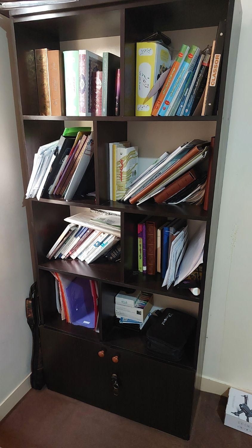 کتابخانه|کتابخانه، شلف، قفسه‌های دیواری|تهران, افسریه|دیوار