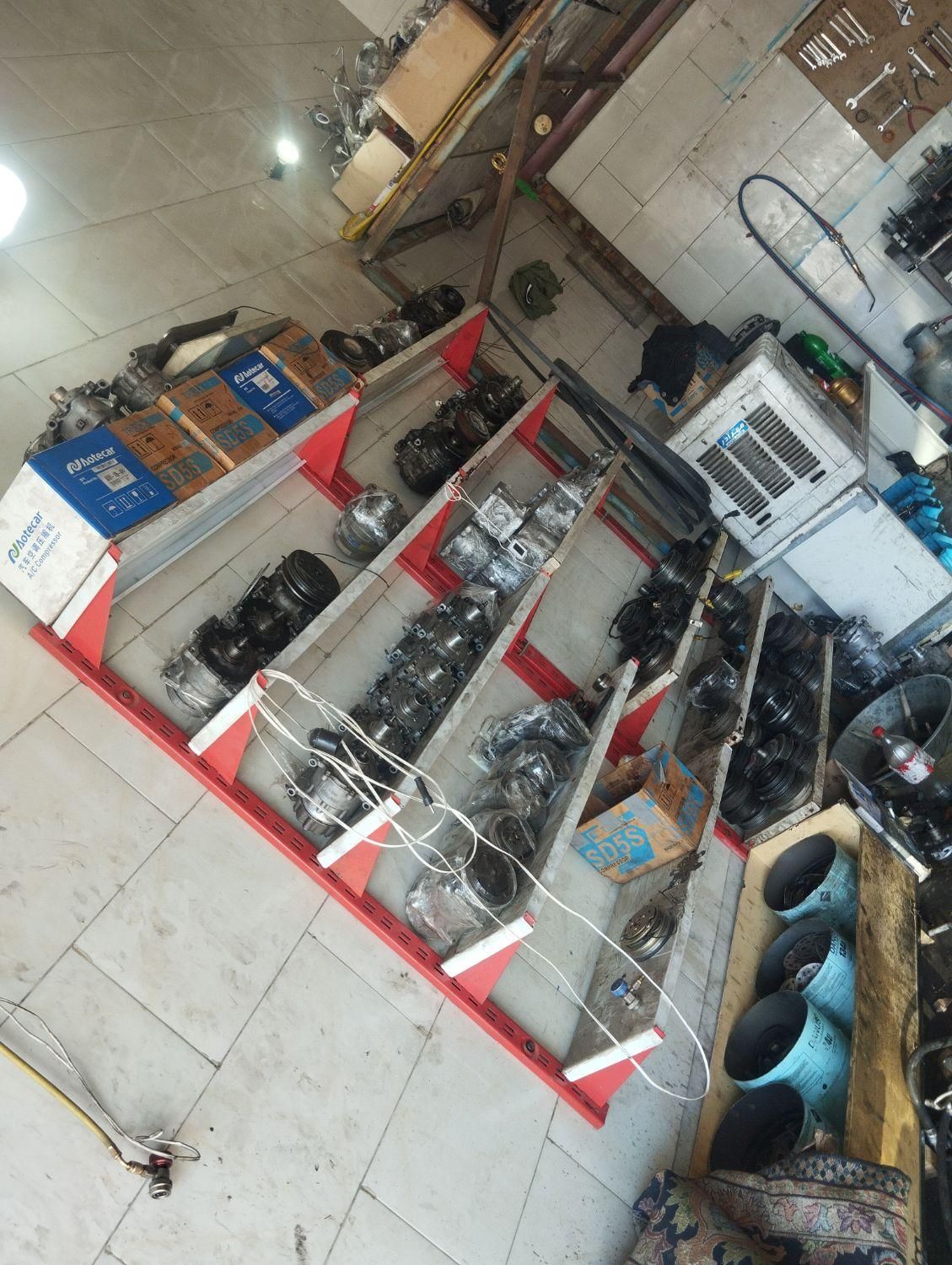 کمپرسور کولر تعمیرگاه کولر اتومبیل|قطعات یدکی و لوازم جانبی|صفادشت, |دیوار