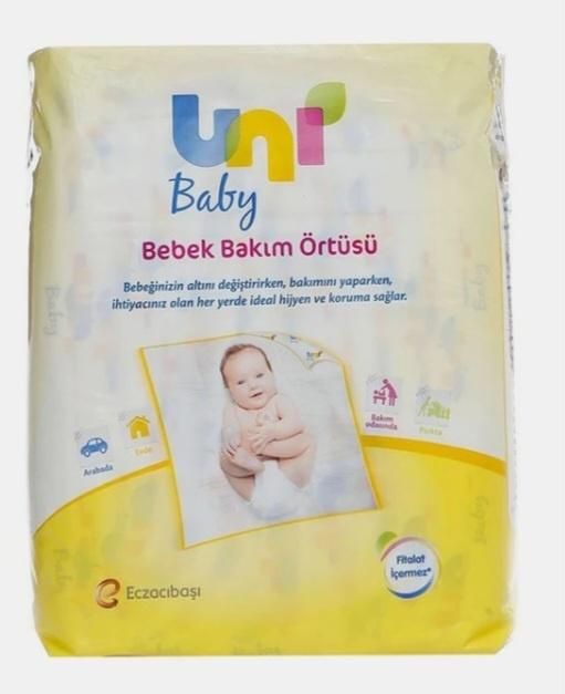 زیرانداز10عددی تعویض پوشک نوزادuni babyسایز60×60|اسباب و اثاث بچه|اصفهان, کساره|دیوار