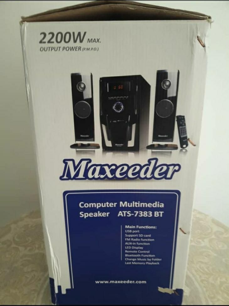 اسپیکر وباند Maxceder(خدمات طلایی)|پخش‌کننده همراه|مشهد, سراب|دیوار