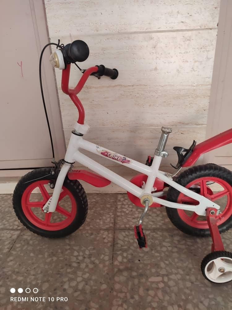 دوچرخه بچهگانه سرصندلی کنده شده|دوچرخه، اسکیت، اسکوتر|شیراز, شریفآباد|دیوار