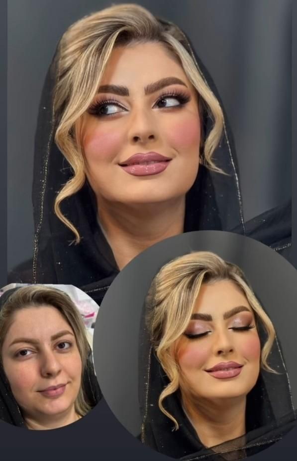 خدمات میکاپ و شنیون تخفیف 30درصدی|خدمات آرایشگری و زیبایی|خرم‌آباد, |دیوار