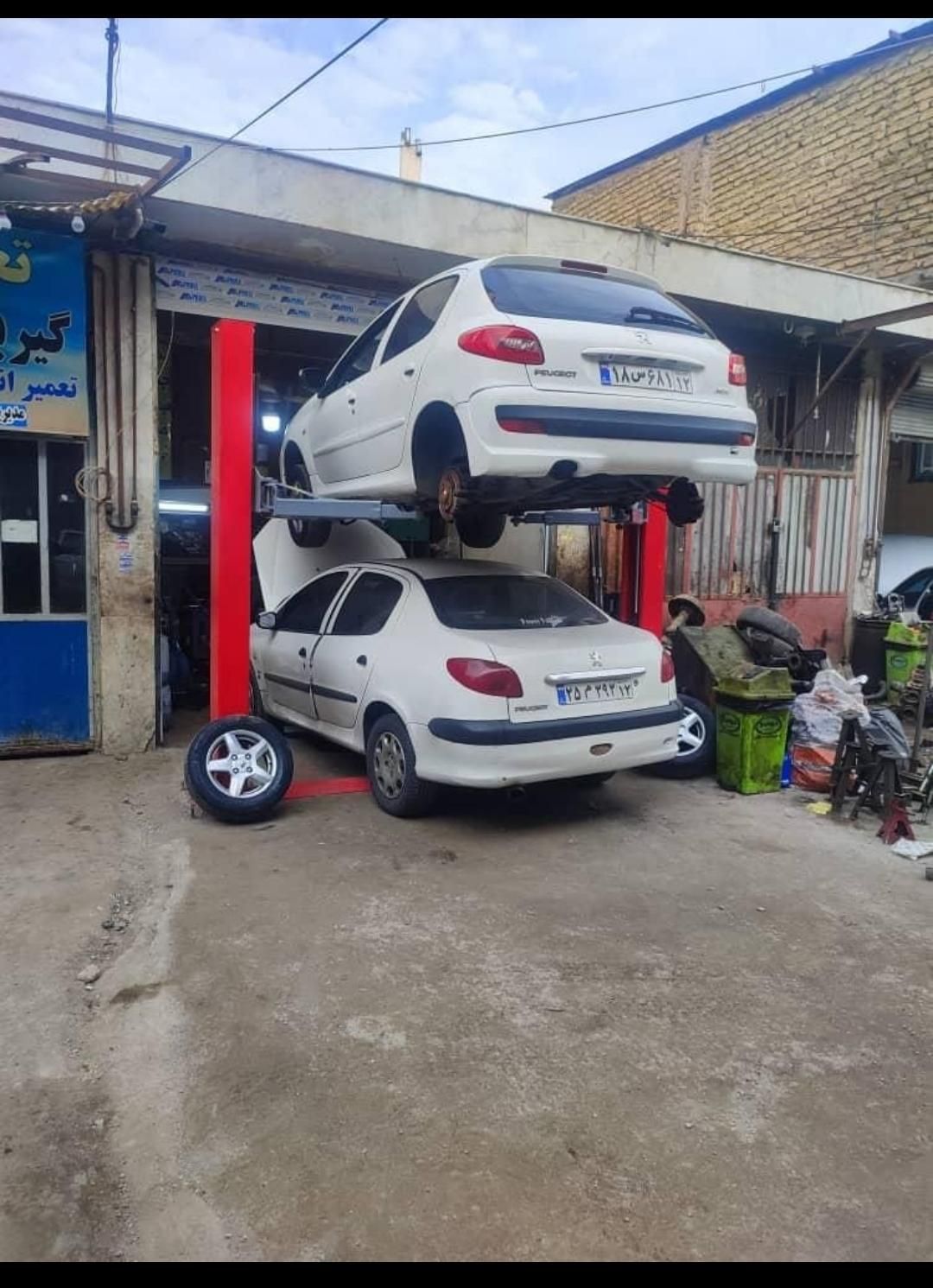 مرکز فروش انواع جک دوستون قیچی و چهارستون|ماشینآلات صنعتی|مشهد, طرق|دیوار