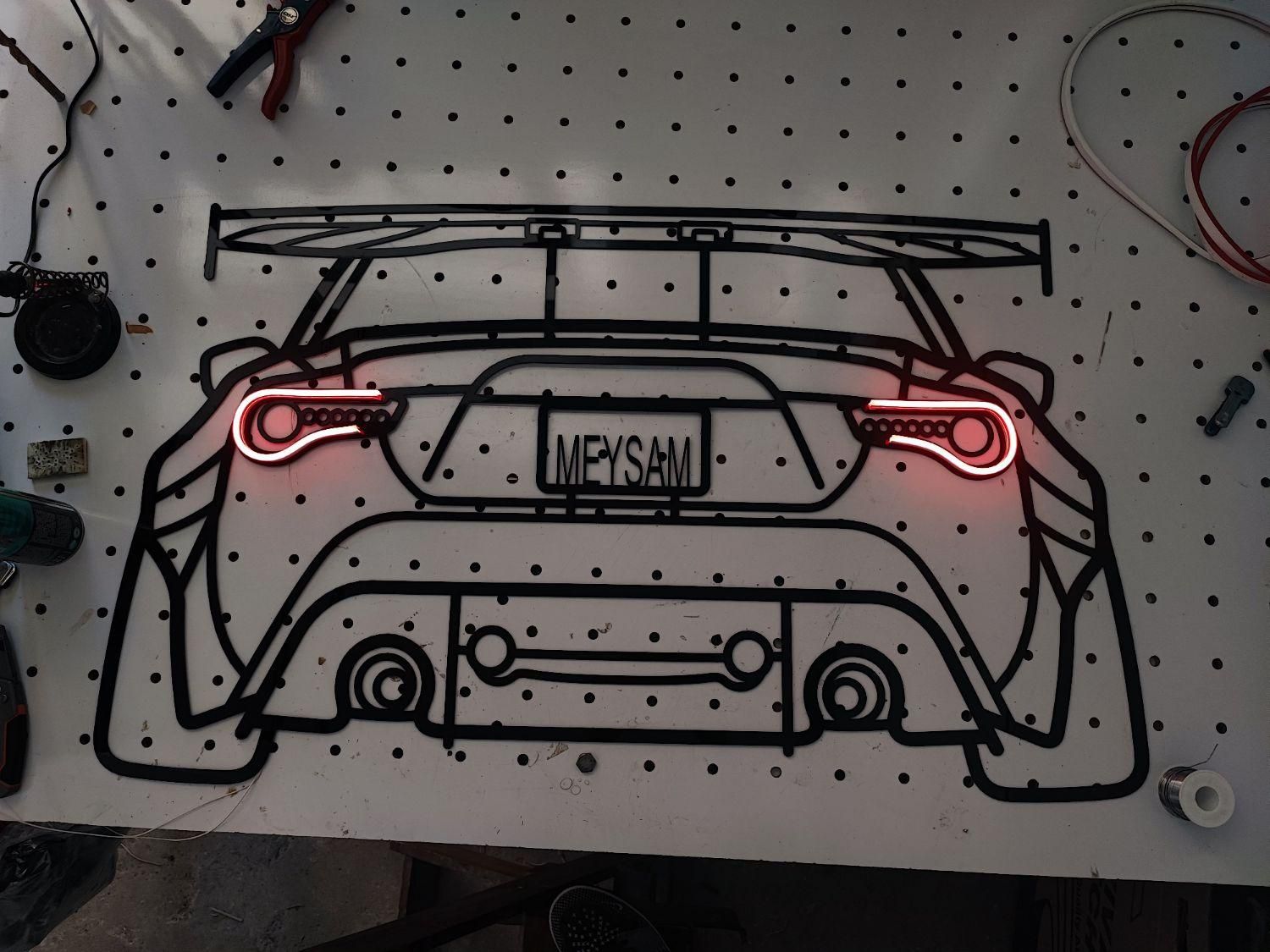 خدمات تابلوسازی لیزر نئون چنلیوم|خدمات پیشه و مهارت|خمینی‌شهر, |دیوار