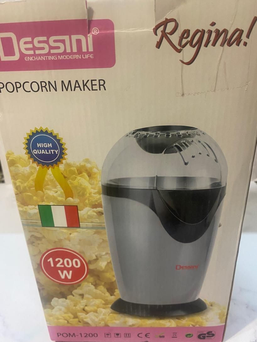 پاپ کورن ساز دسینی مدل POM-1200|اجاق گاز و لوازم برقی پخت‌وپز|شاهین‌شهر, سعدی جنوبی|دیوار