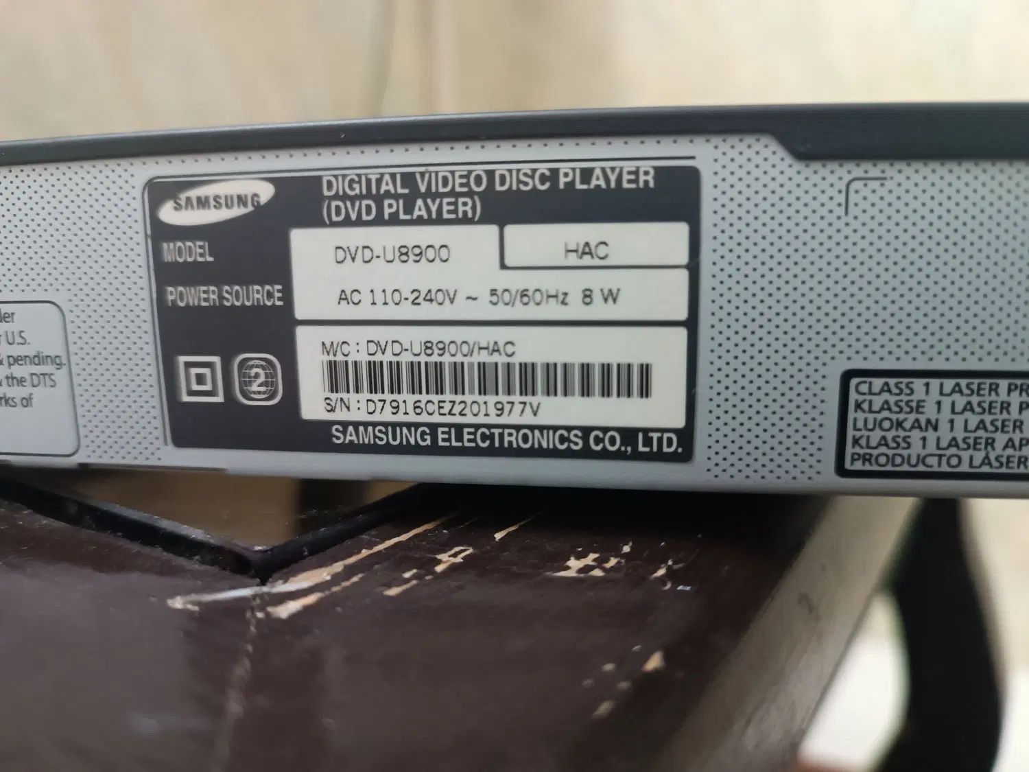 DVD سامسونگ|پخش‌کننده DVD و ویدیو|کرج, ساسانی (قلمستان)|دیوار