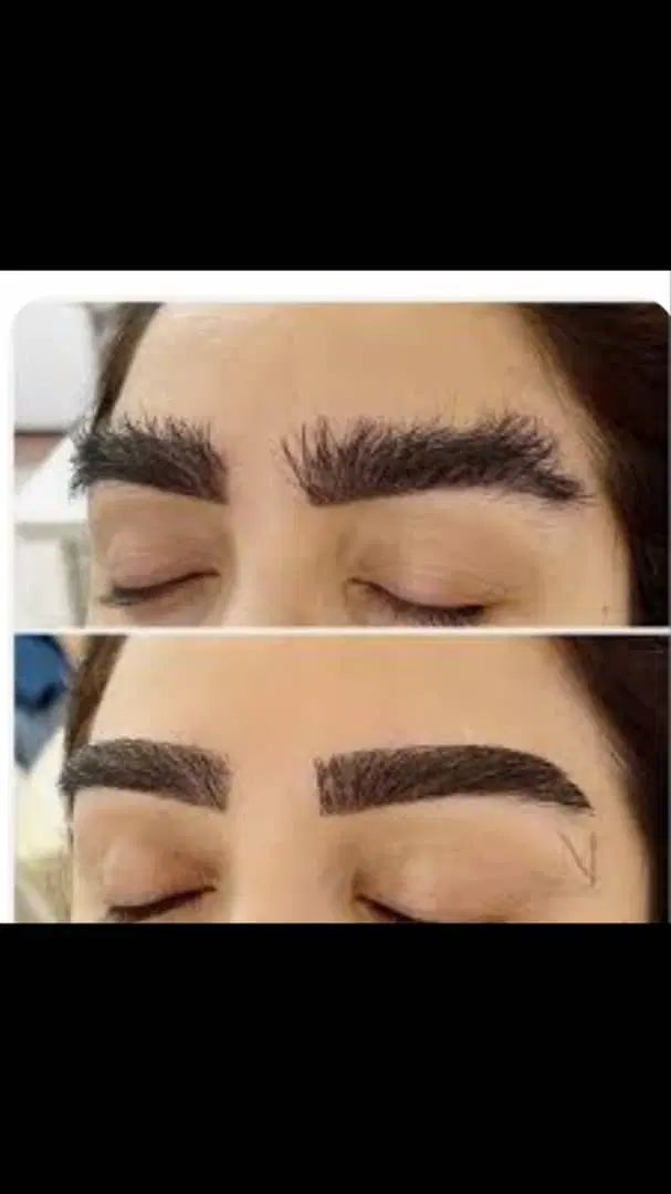 اصلاح ابرو و صورت وکس صورت قرینه‌سازی ابرو دخترانه|خدمات آرایشگری و زیبایی|تهران, درب دوم|دیوار