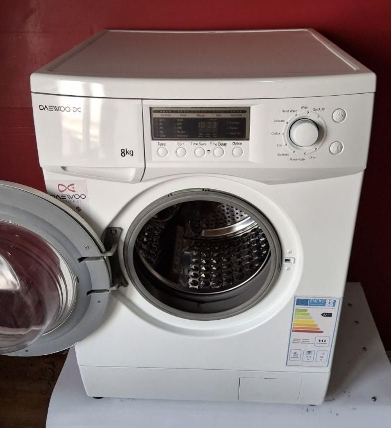 لباسشویی دوو ۸ کیلویی کره تمیزو مرتب- Daewoo|ماشین لباسشویی و خشک‌کن لباس|تهران, آرژانتین|دیوار