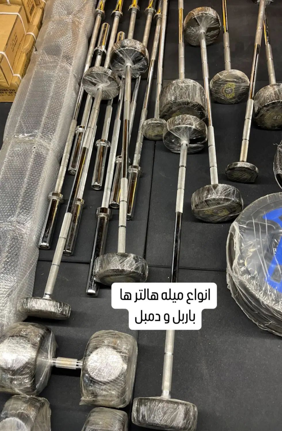 هالتر های بدنسازی|تجهیزات ورزشی|تهران, جنت‌آباد جنوبی|دیوار